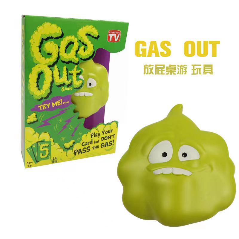 Board Game For 6 Years Old - Gas out family Party gra karty