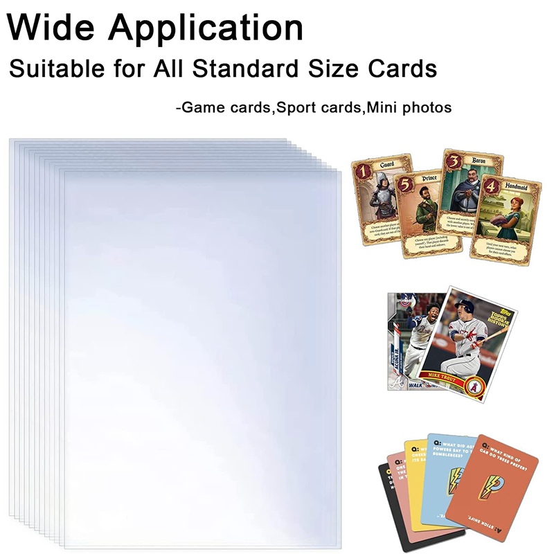 Board Game Quest - 200 szt. Przezroczyste etui na karty
