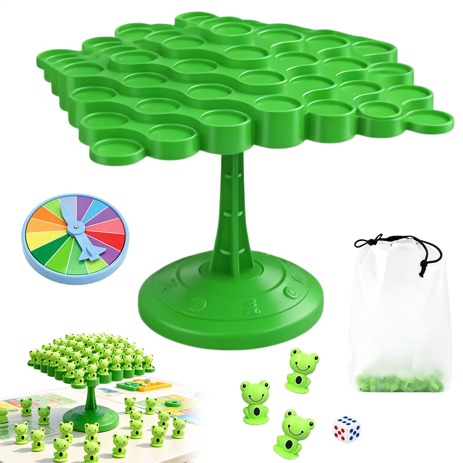 Board Game Electronic Table - Zabawna Żaba Balansująca na Drzewie Zabawki
