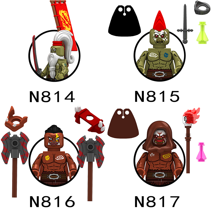 Board Game Empire - N815 N816 N817 Warcraft Orc średniowieczny