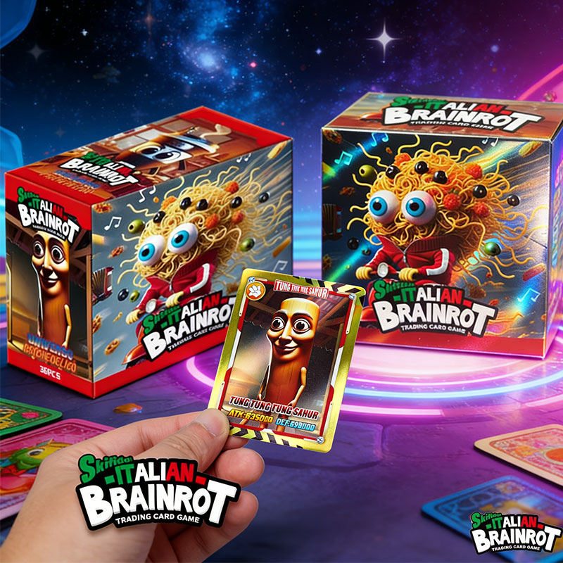 Board Game Nature - Gra karciana Italian Brainrot Tung Tung