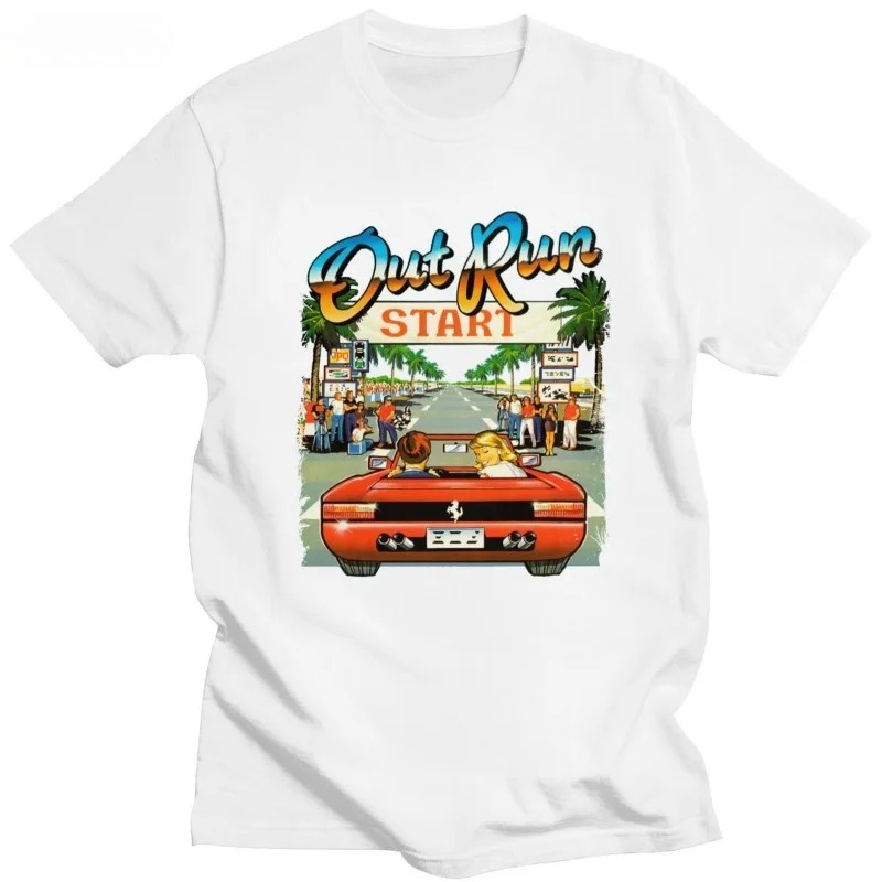 Board Game Viral - Japońska gra wyścigowa arcade OutRun T-Shirt
