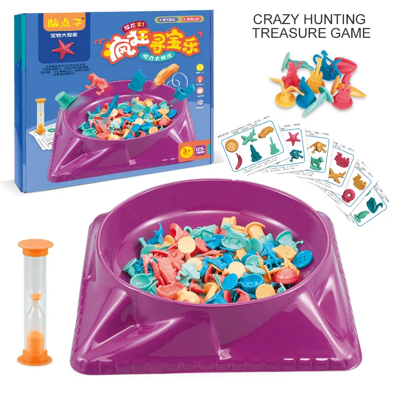 Board Game For 6 Years Old - Dzieci szalona poszukiwanie skarbów gra planszowa