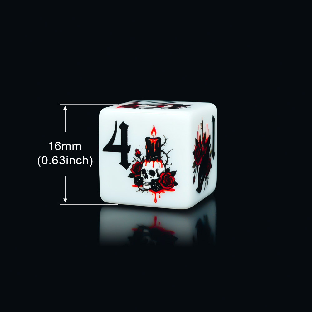 12 szt. Gotyckie Róże 16MM Dru – Board Game Electronic Table recenzja i cena