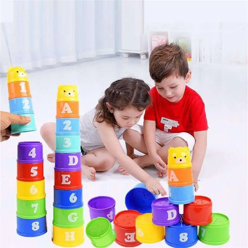 Gra w składanie kubków dla dzi – Board Game For 6 Years Old recenzja i cena