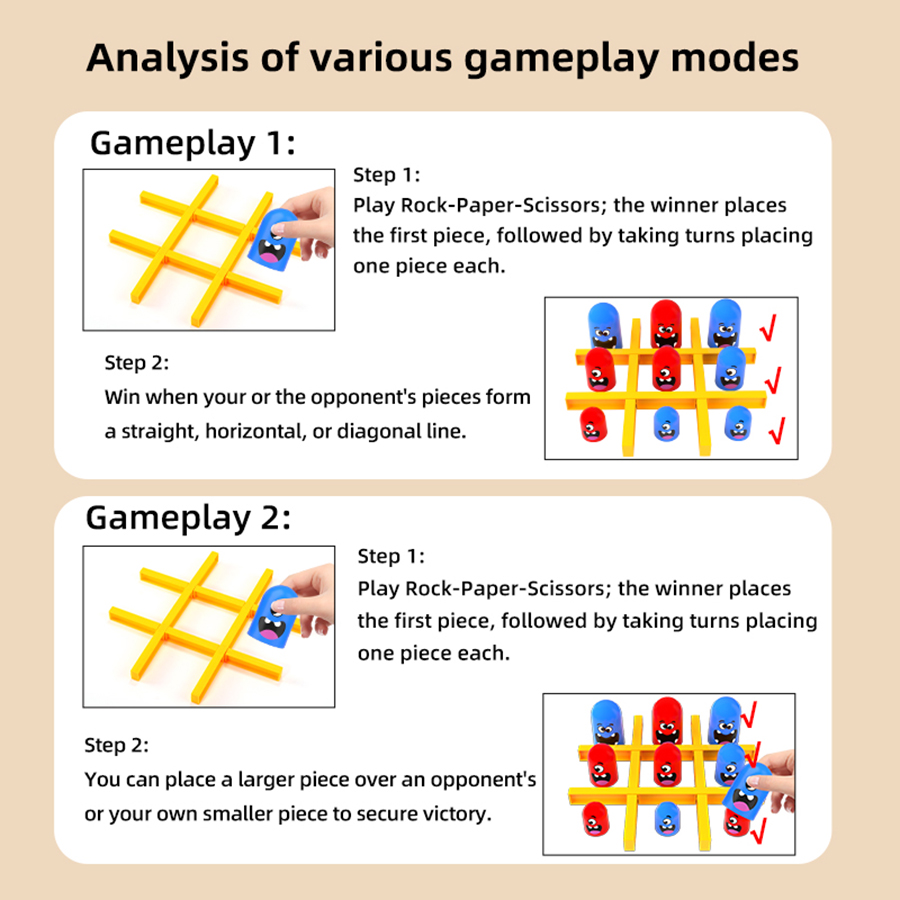 KNYYSECQ Gra w Kółko i Krzyżyk – Board Game Strategi recenzja i cena