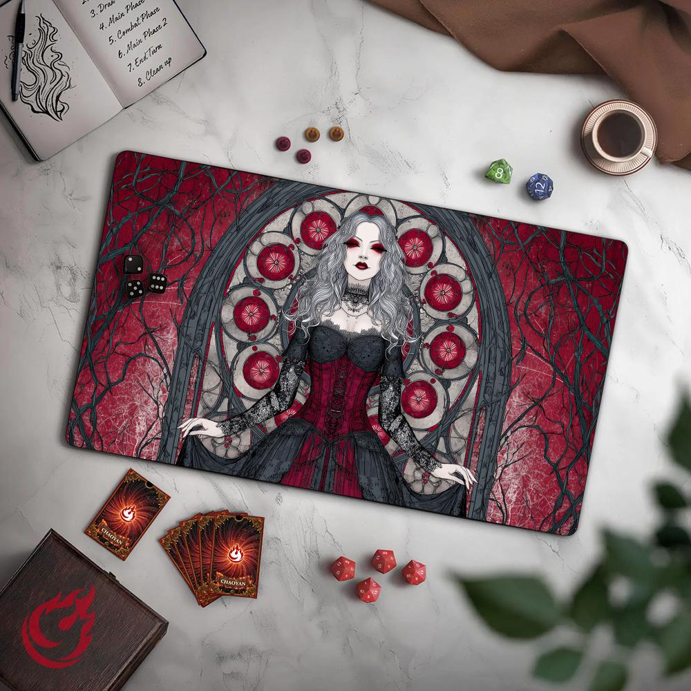 Gotycka Mata do Gry TCG z Wamp – Board Game Electronic Table recenzja i cena
