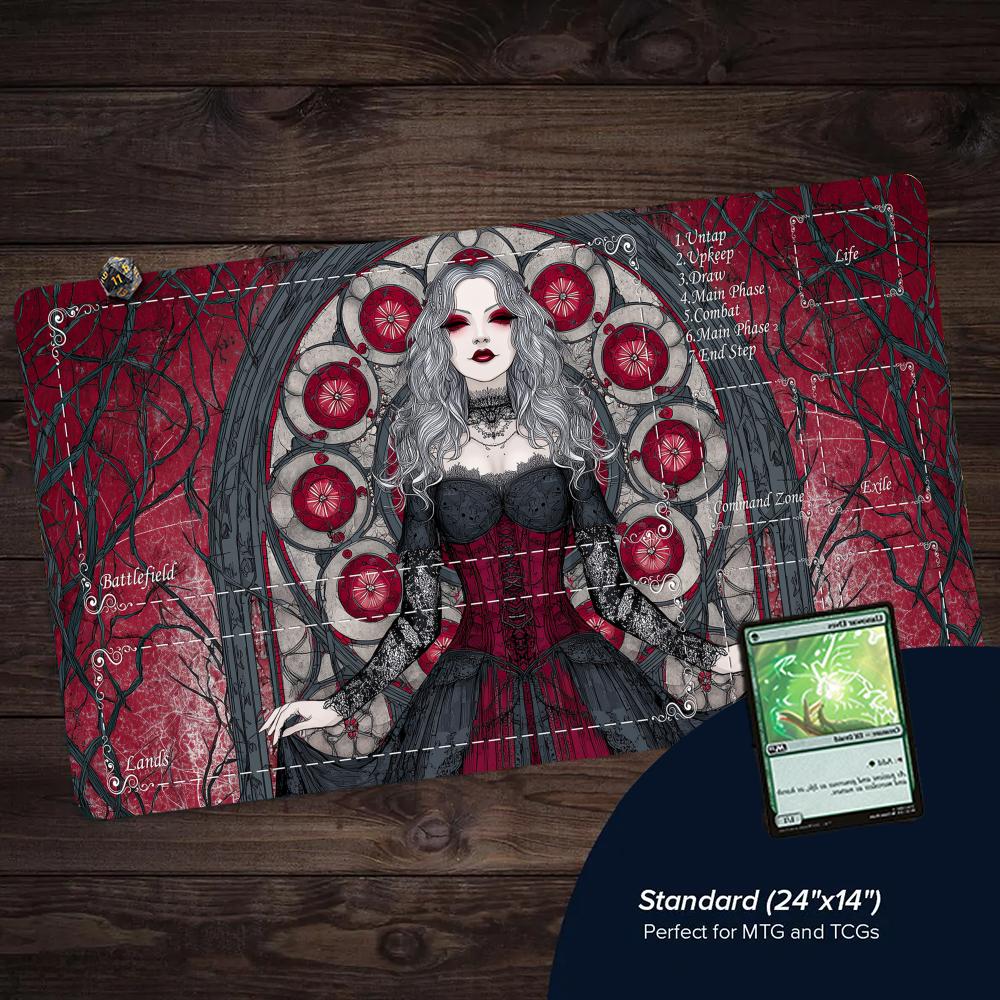 Gotycka Mata do Gry TCG z Wamp – Board Game Electronic Table recenzja i cena