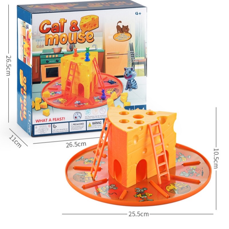 Gra planszowa Kot i Mysz, Tort – Board Game For 6 Years Old recenzja i cena
