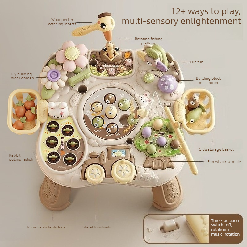 Wielofunkcyjny stolik do zabaw – Board Game Nature recenzja i cena