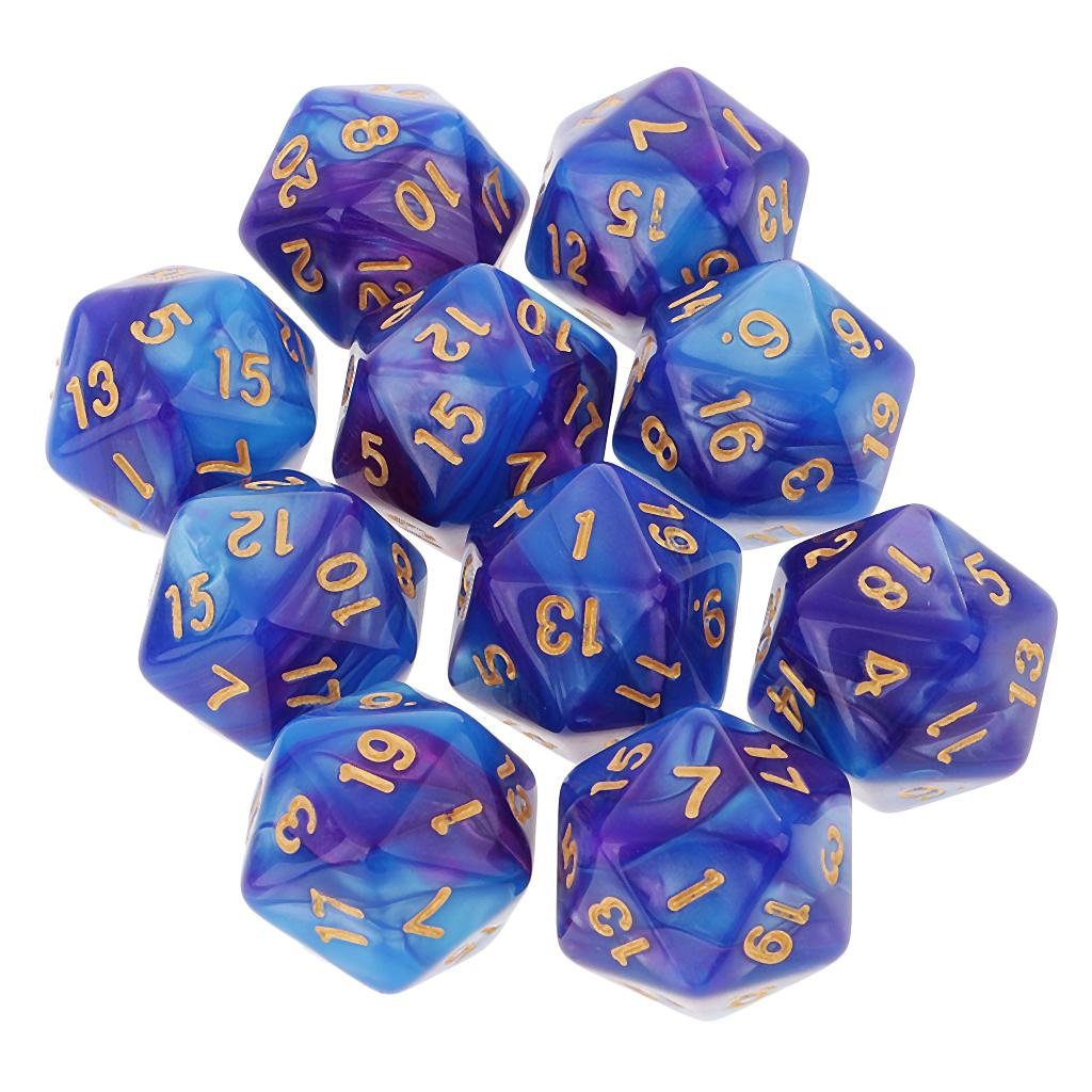 10 sztuk wielościenne 20-stron – Board Game Electronic Table recenzja i cena