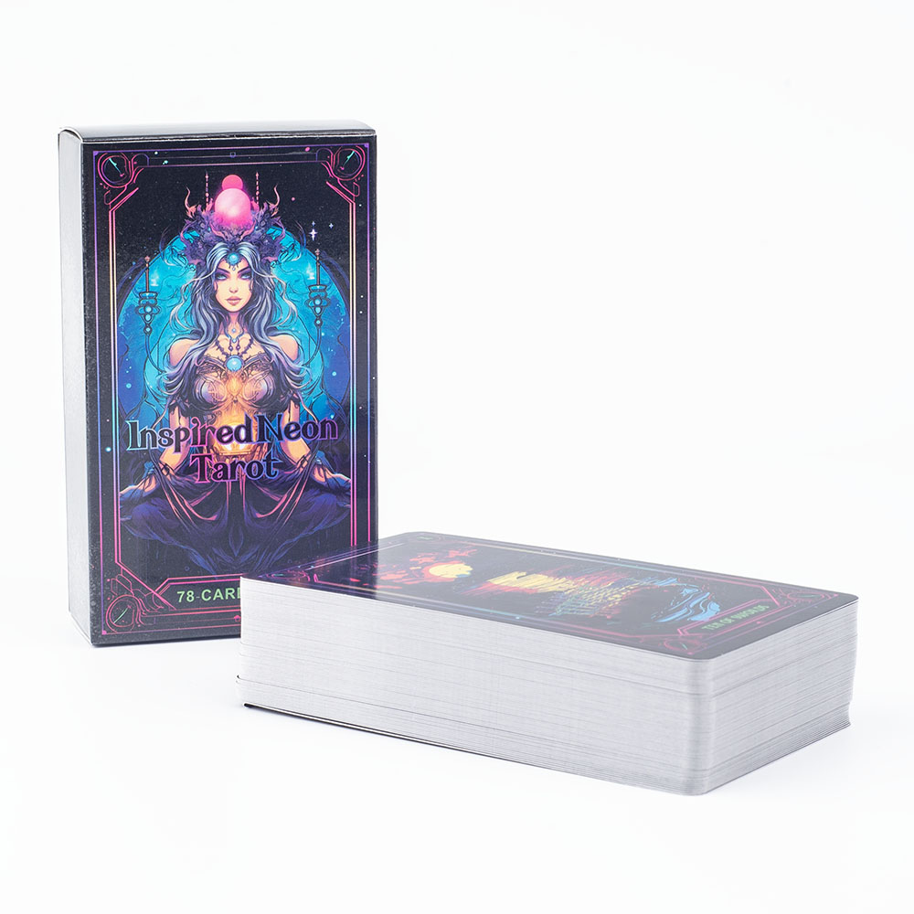 Inspired Neon Tarot Deck 78 Ka – Board Game Quest recenzja i cena