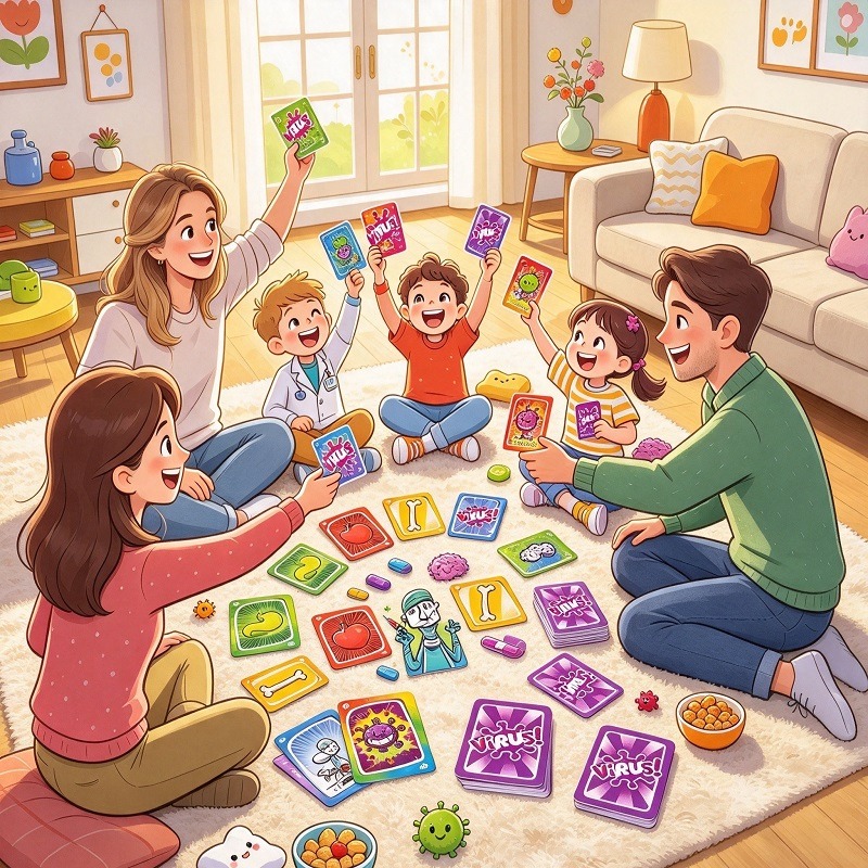 Zestaw kart do gry rodzinnej 2 – Board Game Heat recenzja i cena