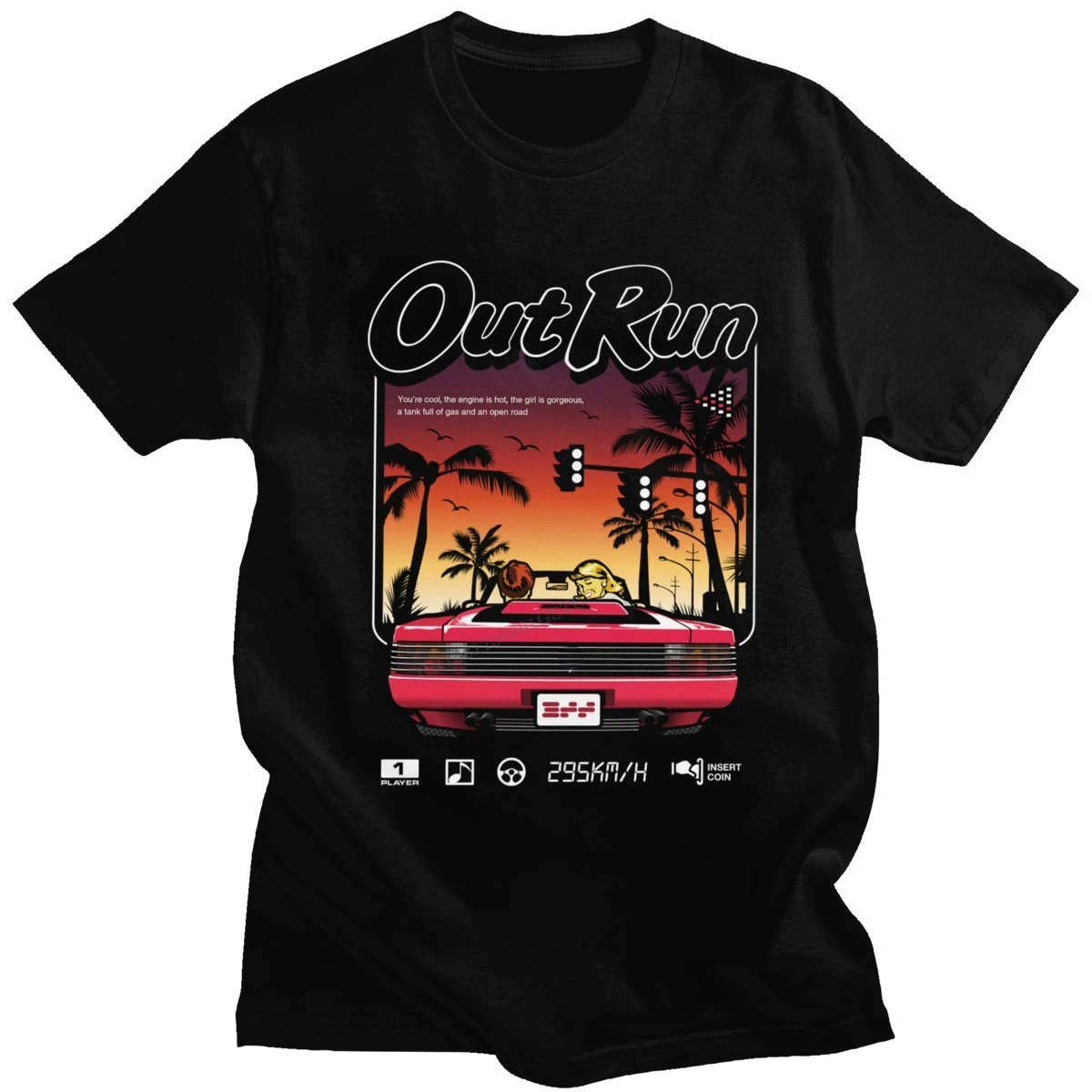 90s Vintage Out Run Top T Shir – Board Game Viral recenzja i cena