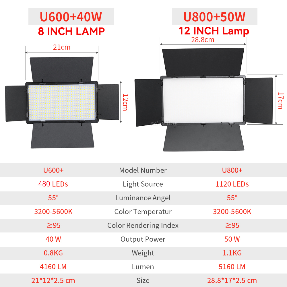 U800 U600 LED Photo Studio Vid – Board Game Video Games recenzja i cena